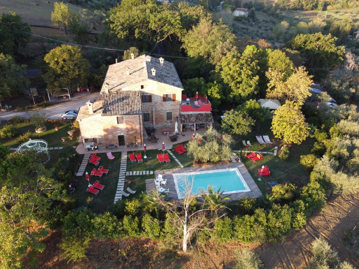Agriturismo Corte Decia Saludecio Bagian luar foto