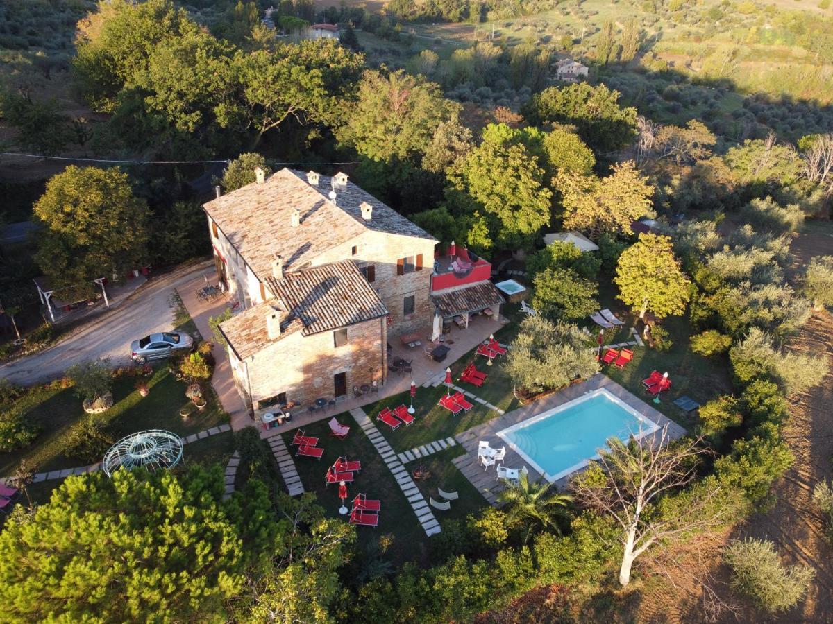 Agriturismo Corte Decia Saludecio Bagian luar foto