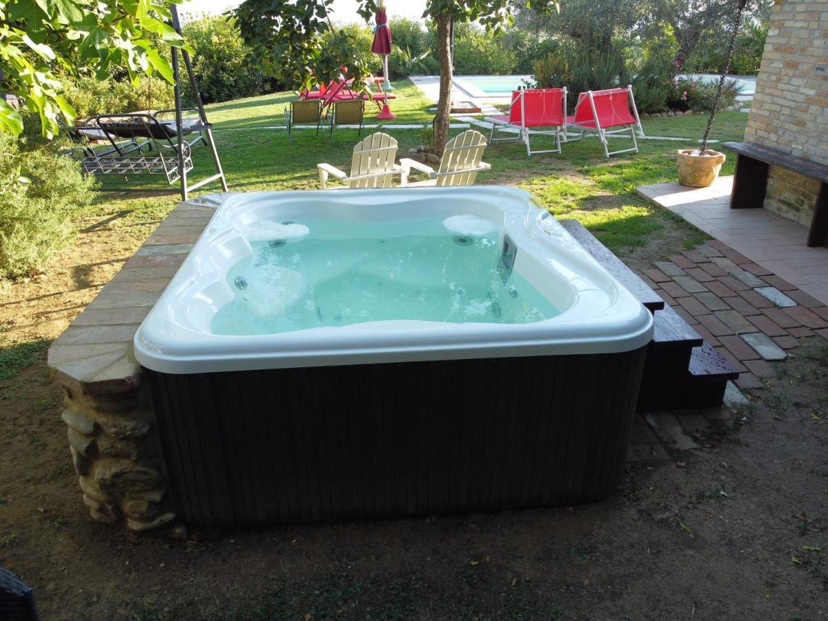 Agriturismo Corte Decia Saludecio Bagian luar foto