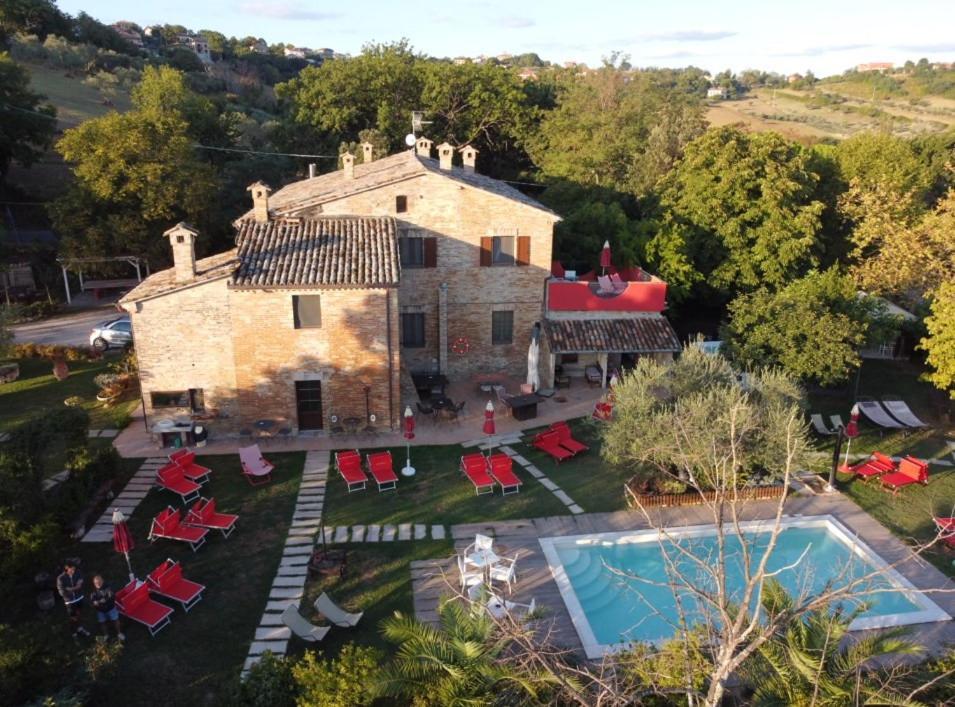 Agriturismo Corte Decia Saludecio Bagian luar foto