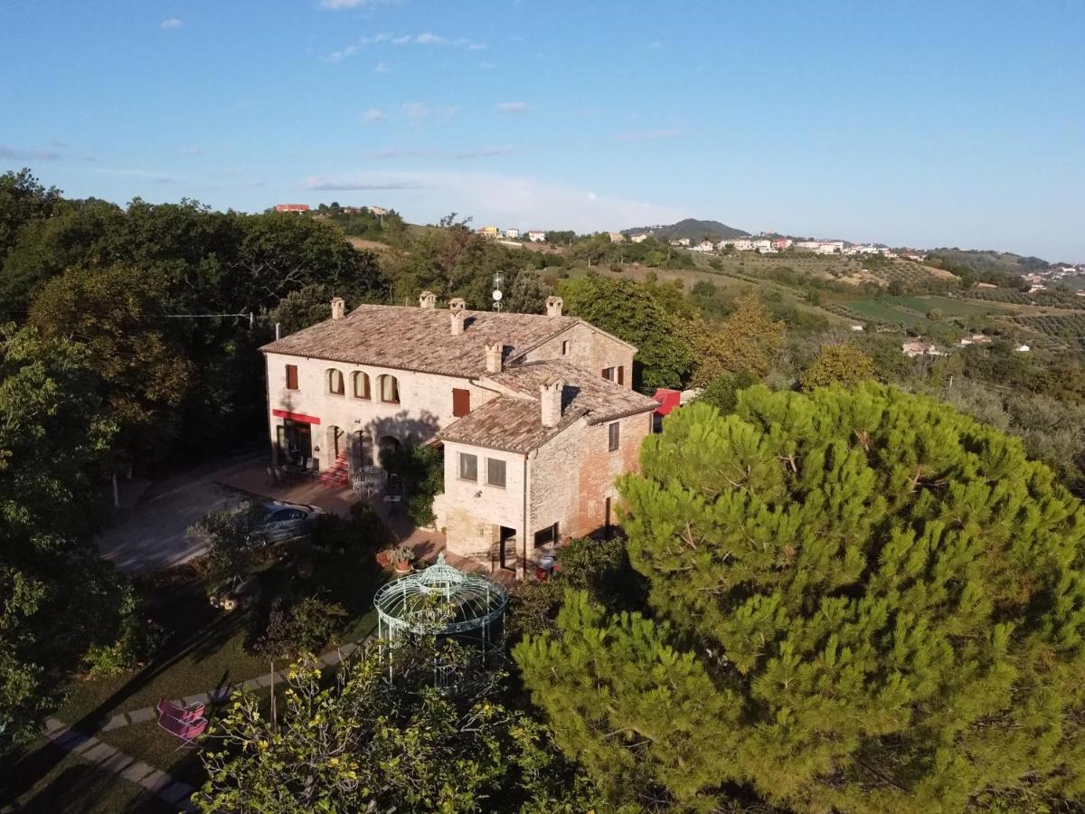 Agriturismo Corte Decia Saludecio Bagian luar foto