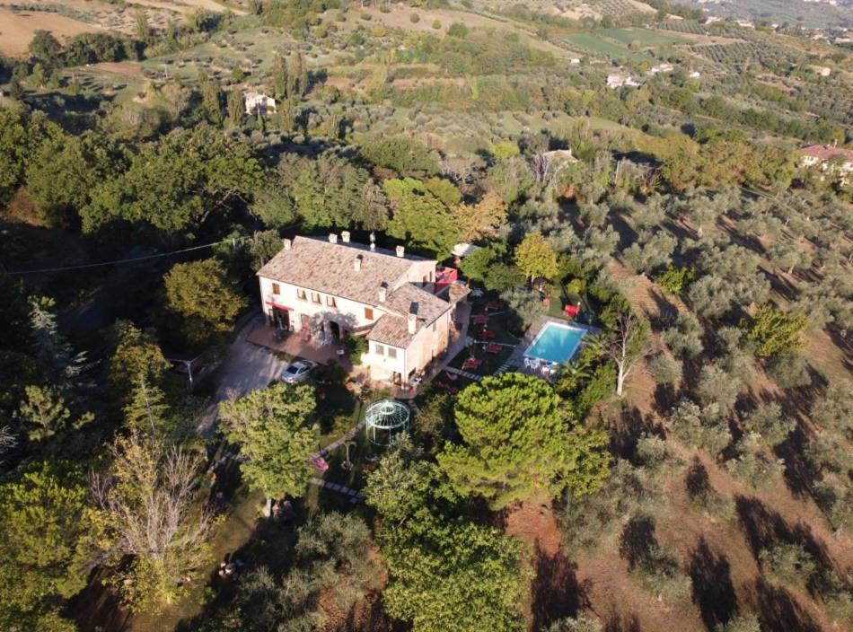 Agriturismo Corte Decia Saludecio Bagian luar foto