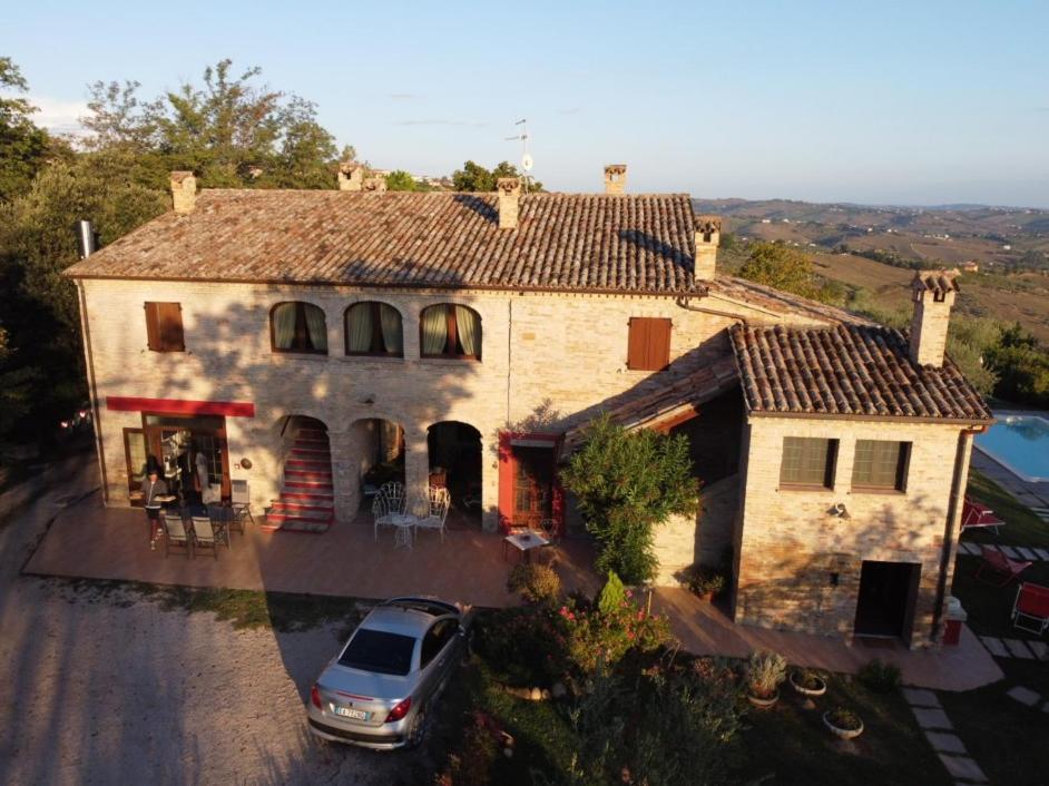 Agriturismo Corte Decia Saludecio Bagian luar foto