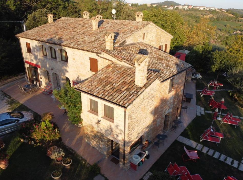 Agriturismo Corte Decia Saludecio Bagian luar foto
