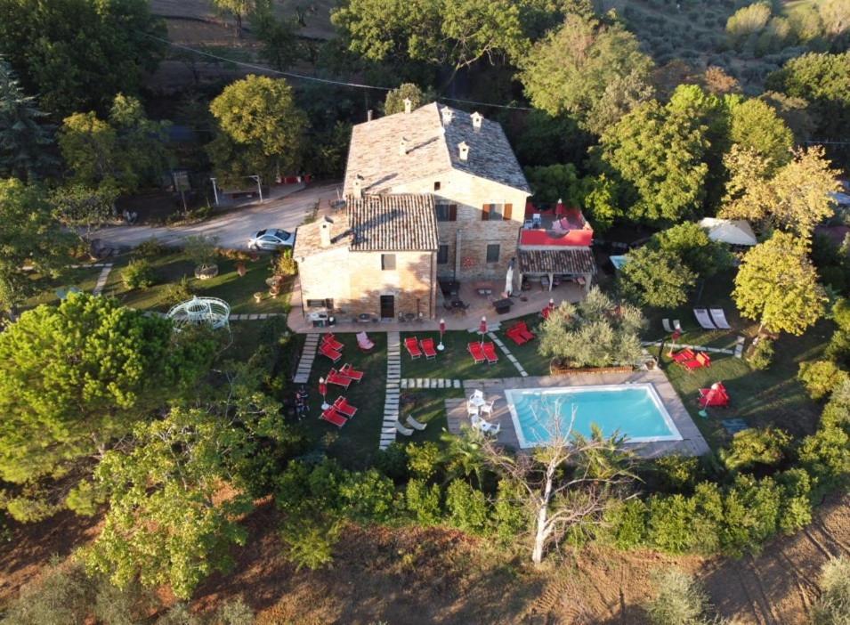 Agriturismo Corte Decia Saludecio Bagian luar foto