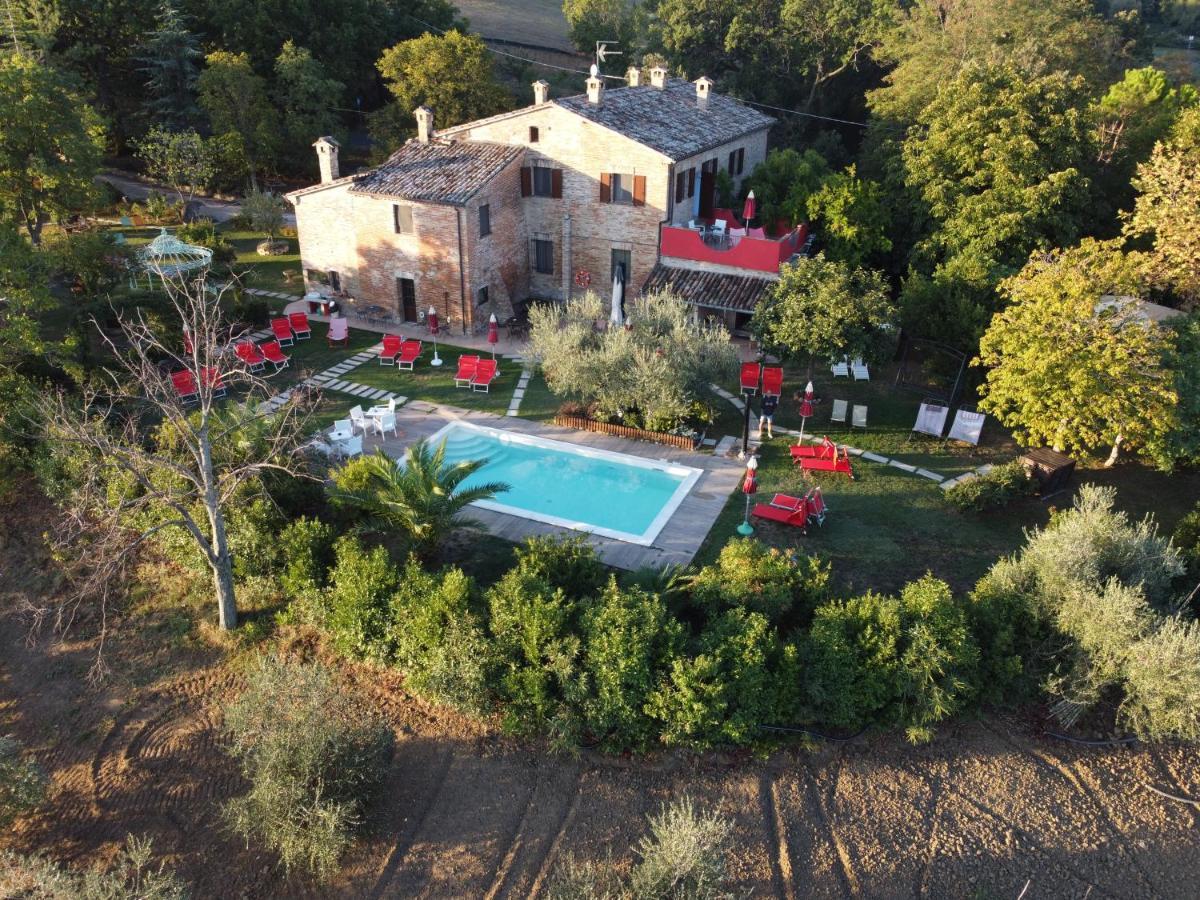 Agriturismo Corte Decia Saludecio Bagian luar foto