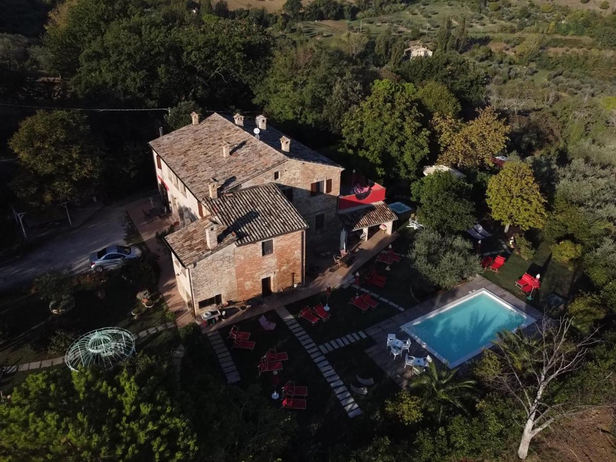 Agriturismo Corte Decia Saludecio Bagian luar foto