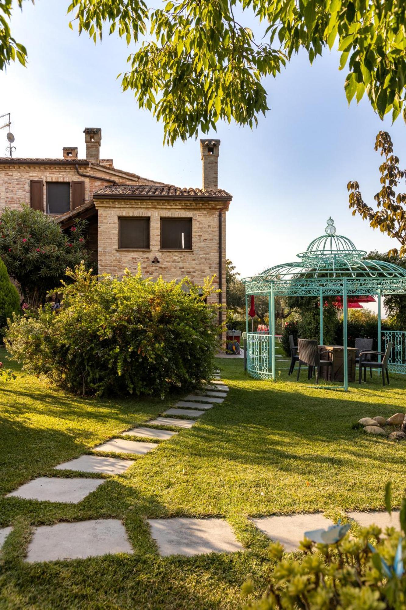 Agriturismo Corte Decia Saludecio Bagian luar foto